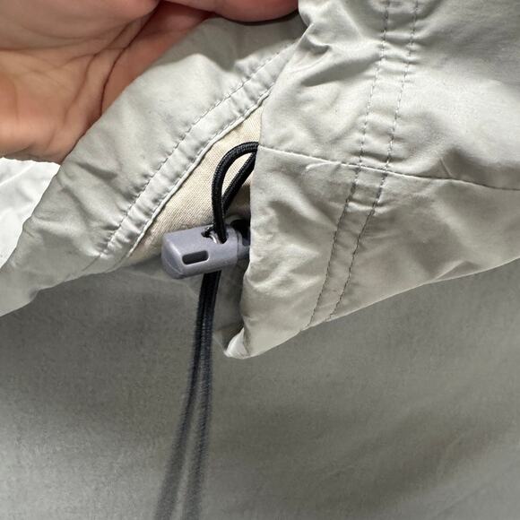 Nike Track Jacket Mens Large Black Gray White Full Zip + Pockets Active Vintage - Picture 5 of 8